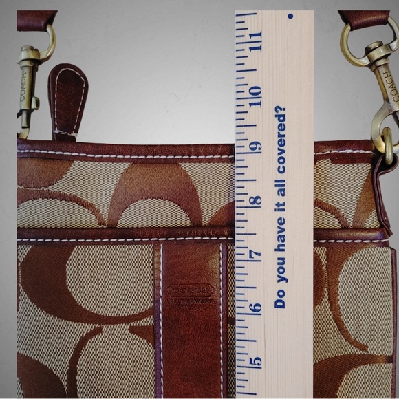 Coach Signature Crossbody Bag - Picture 14 of 14